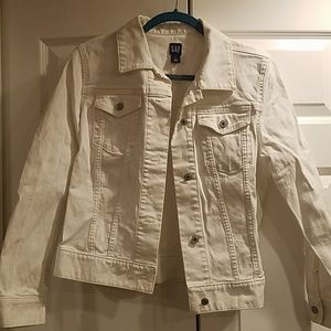 Womens White Jean Jacket